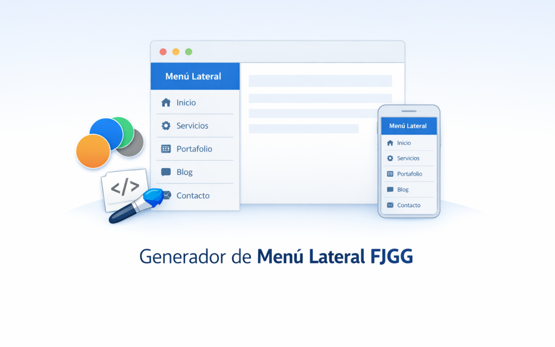 Generador de Menú Lateral FJGG